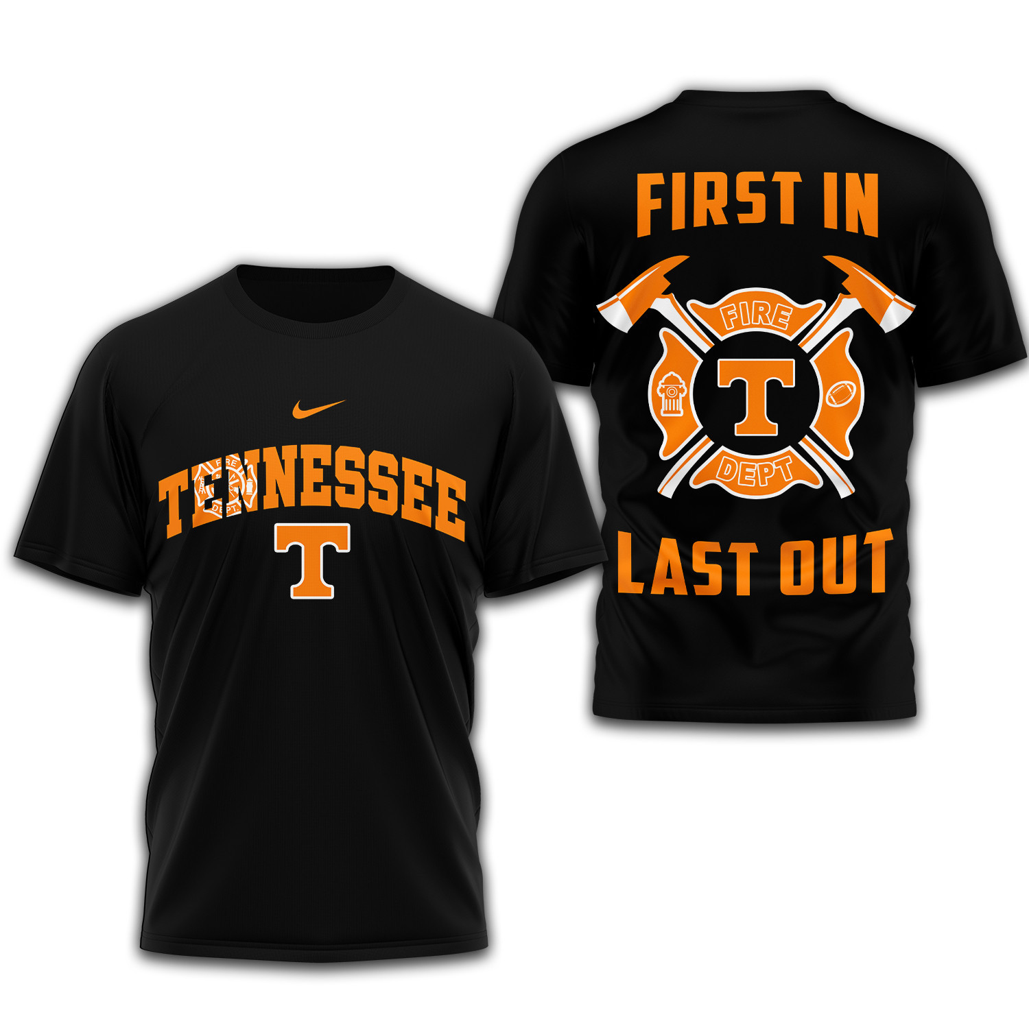 Tennessee Volunteers | Premium Fire Dept 3D Shirt TTH2105153