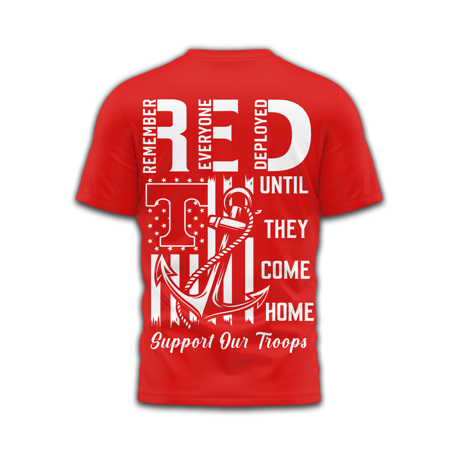 Tennessee Volunteers | Premium NCAA Red Friday Shirt TTH2105304 - Image 3