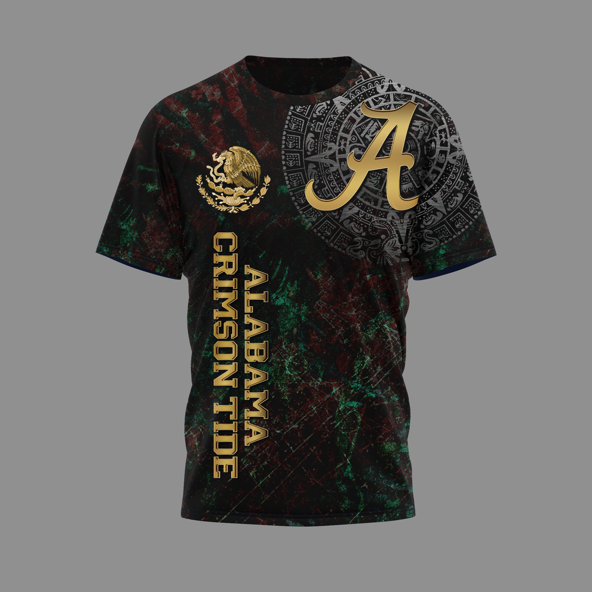 Alabama Crimson Tide | Premium Mexican Heritage 3D Shirt TTH2105312 - Image 2