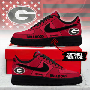 Georgia Bulldogs x Premium NCAA Limited Edition Custom AF1 Shoes – Gift for Fans TTH190534
