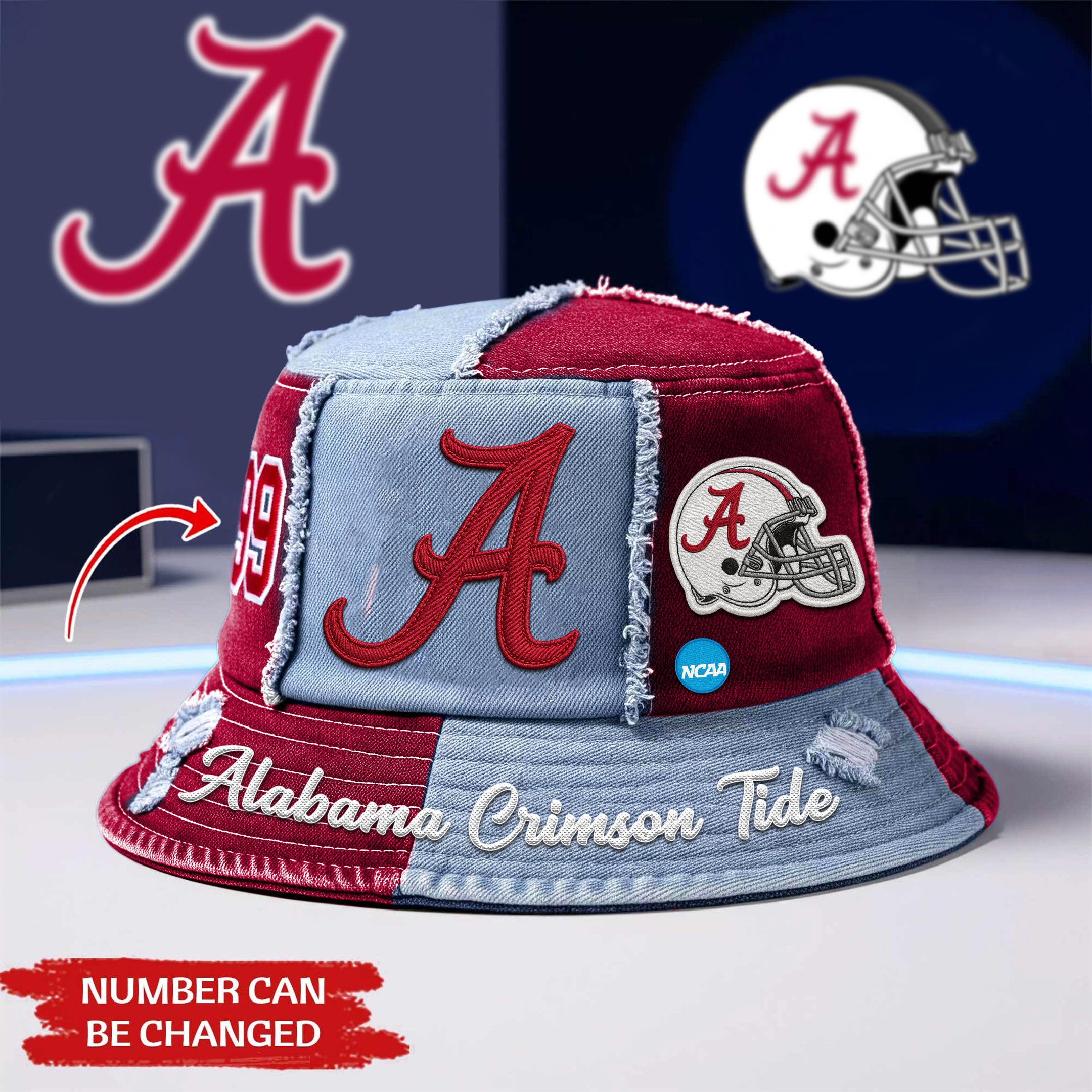 Alabama Crimson Tide | Premium Bucket Hat TTH2105123 - Image 2
