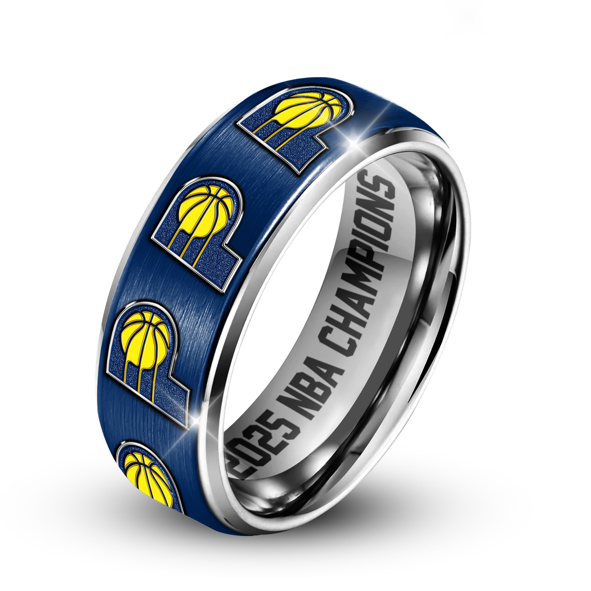 Indiana Pacers | Premium Silver Tungsten Ring TTH210589