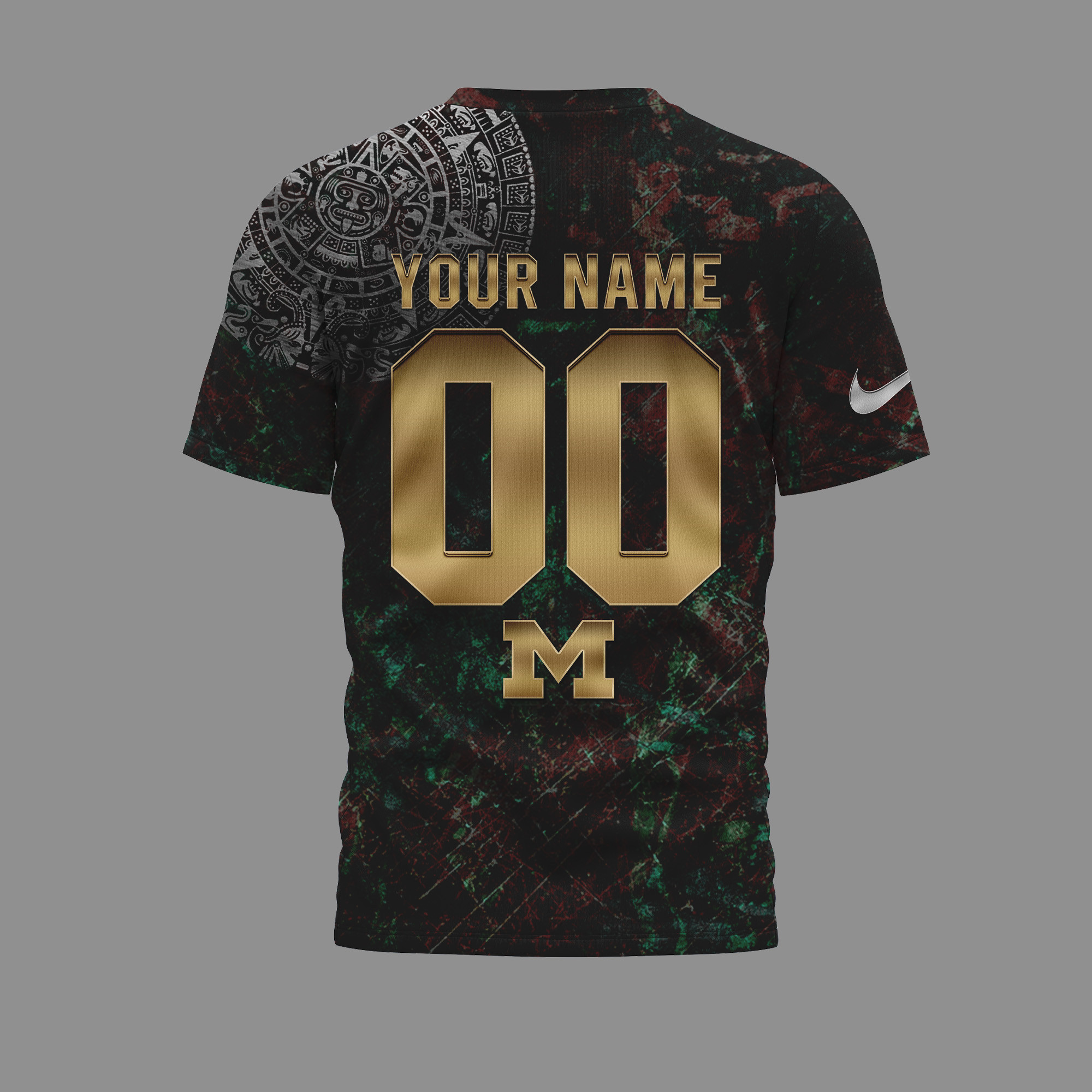 Michigan Wolverines | Premium Mexican Heritage 3D Shirt TTH2105312 - Image 3