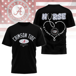 Alabama Crimson Tide | Premium Nurse Appreciation Day 3D Shirt TTH2105281