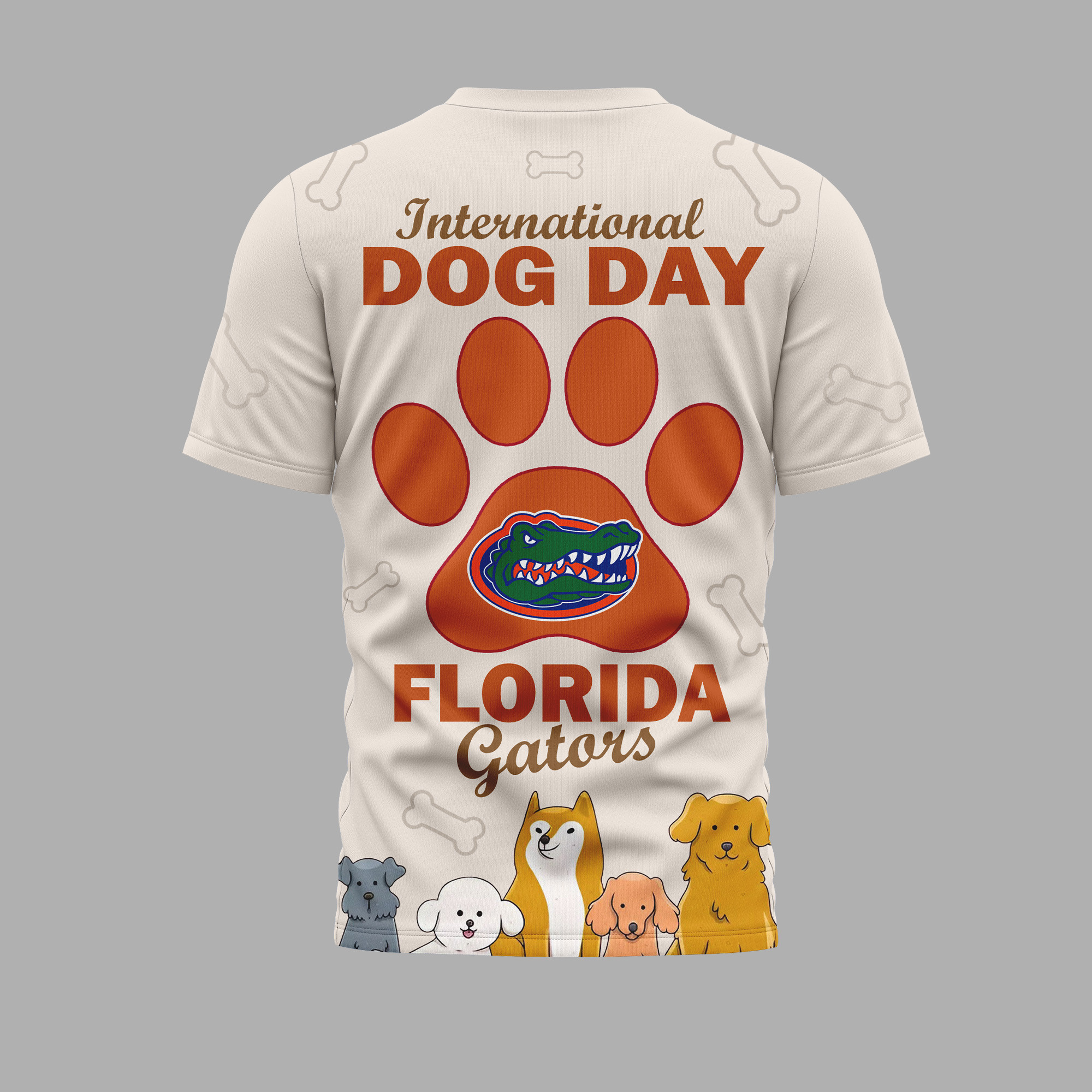 Florida Gators | Premium International Dog Day 3D Shirt TTH2105270 - Image 2