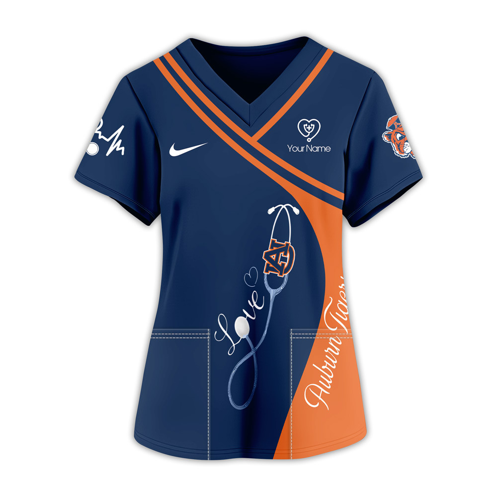 Auburn Tigers | Premium NCAA Nurse Pride 3D Shirt TTH2105298