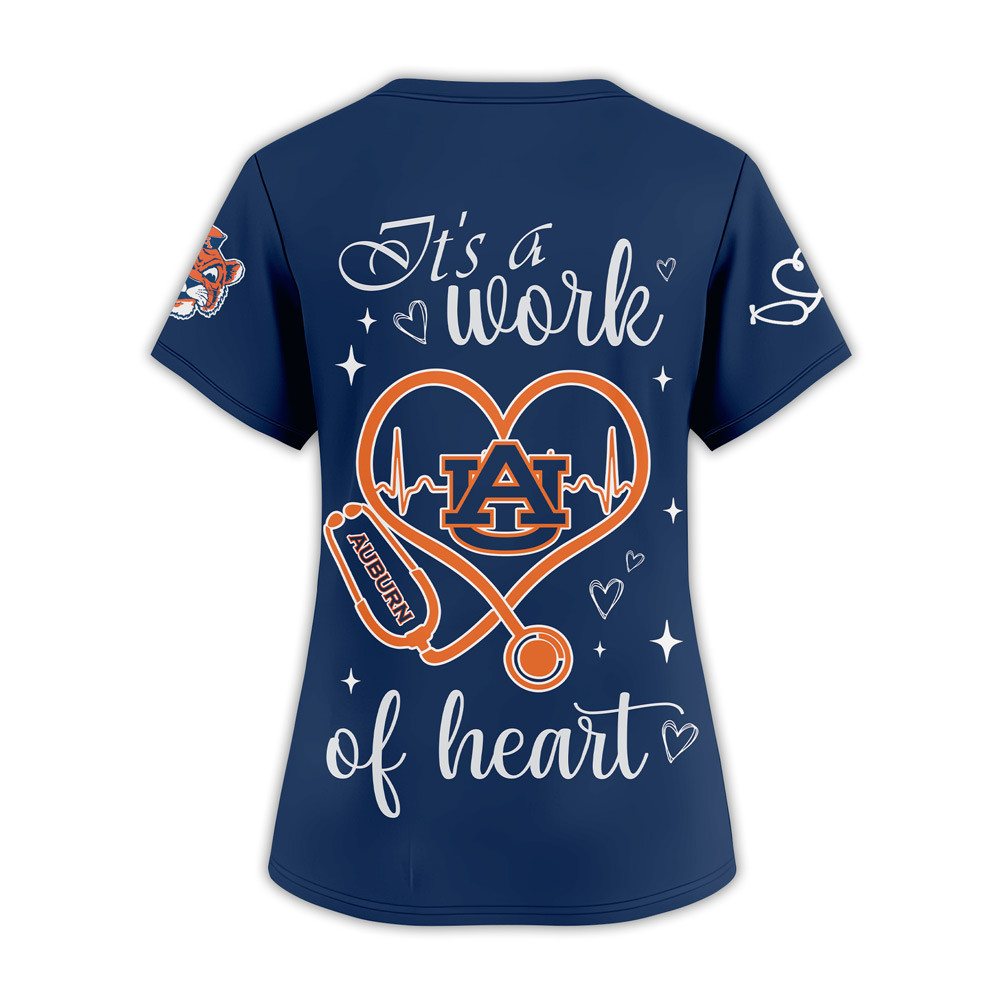 Auburn Tigers | Premium NCAA Nurse Pride 3D Shirt TTH2105298 - Image 2