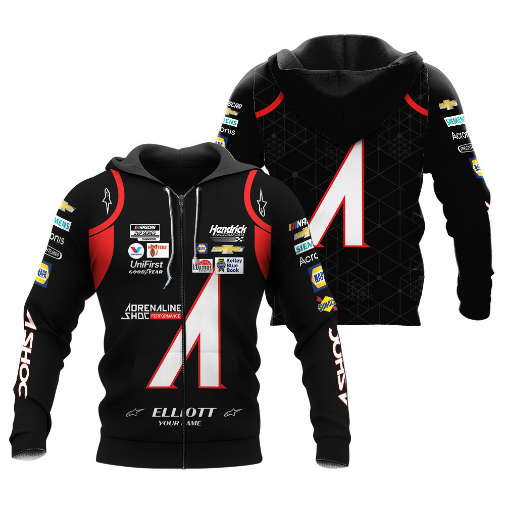 Chase Elliott | Premium Car Racing 3D Printed Apparel