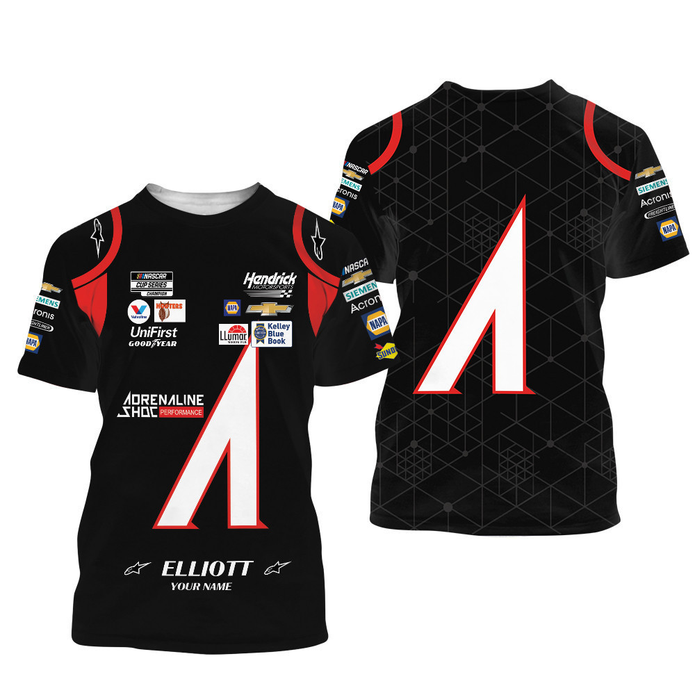 Chase Elliott | Premium Car Racing 3D Printed Apparel - Image 3