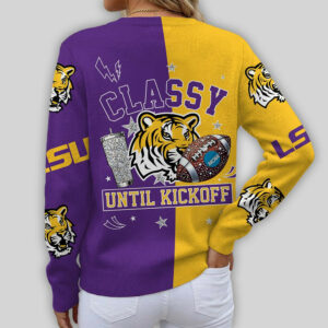 LSU Tigers | Premium NCAA Game Day V-Neck Cardigan TTH2105269