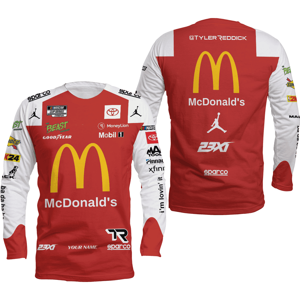 Tyler Reddick | Premium Car Racing 3D Printed Apparel