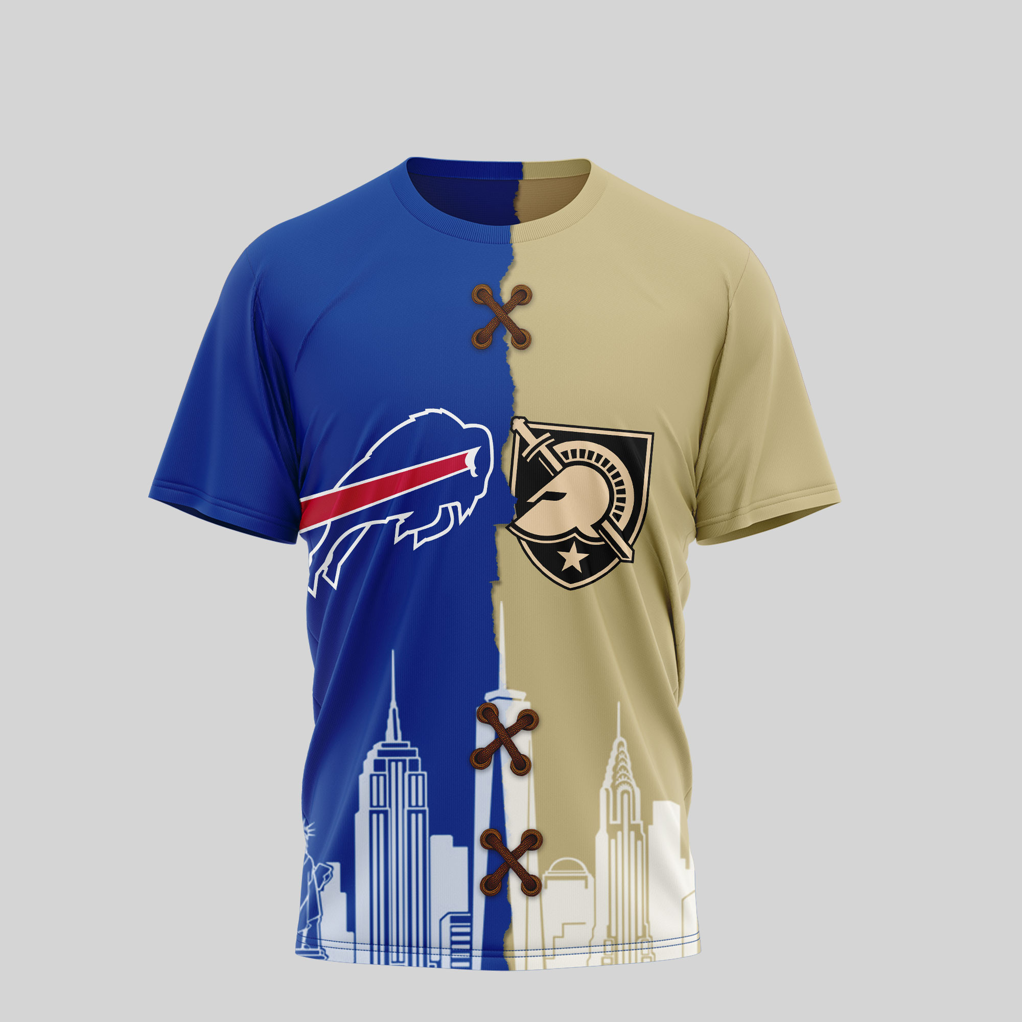 Buffalo Bills Premium NFL x NCAA 3D T-Shirt TTH240501 - Image 2
