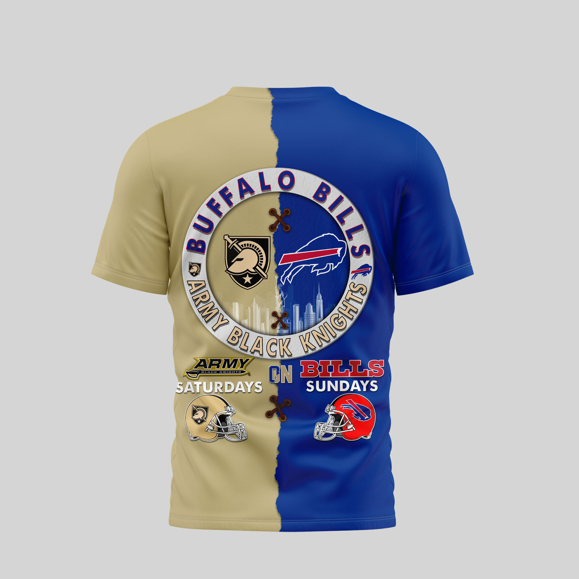 Buffalo Bills Premium NFL x NCAA 3D T-Shirt TTH240501 - Image 3