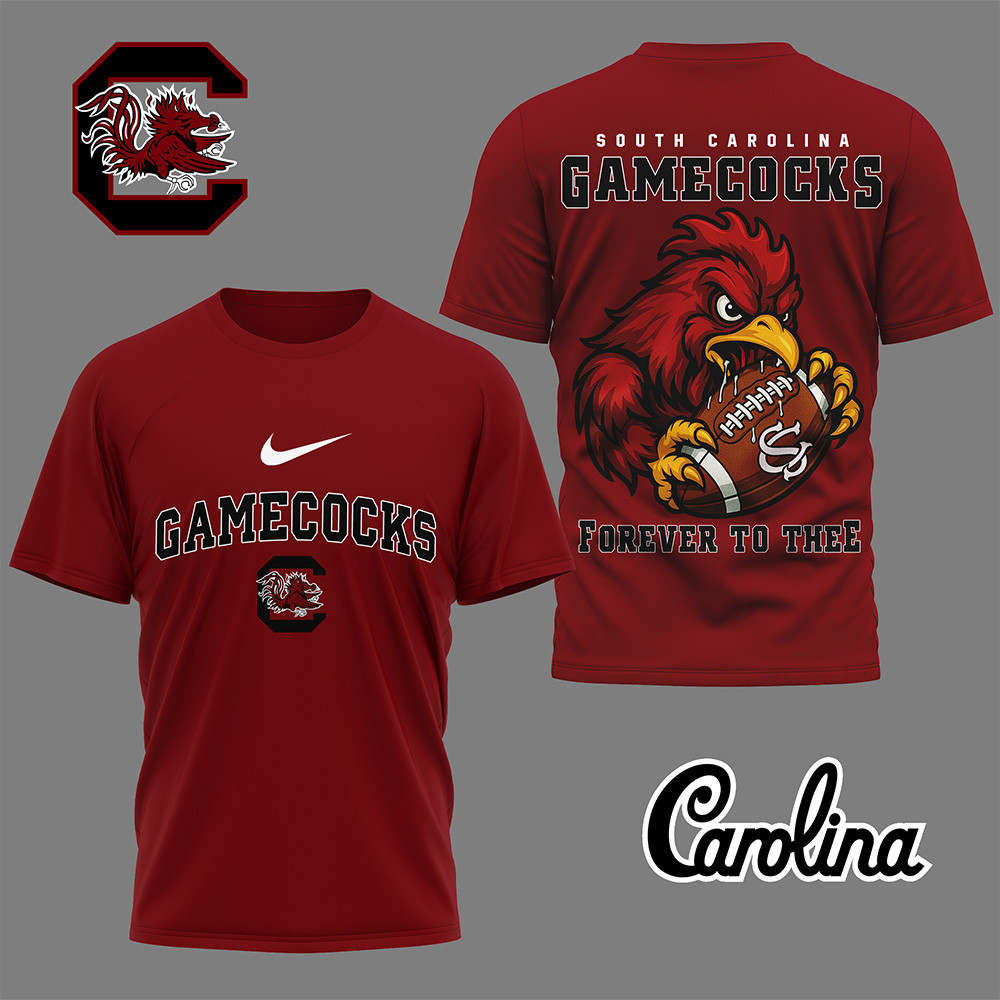 South Carolina Gamecocks Premium NCAA Nation Gear 3D Shirt TTH240599 - Image 2