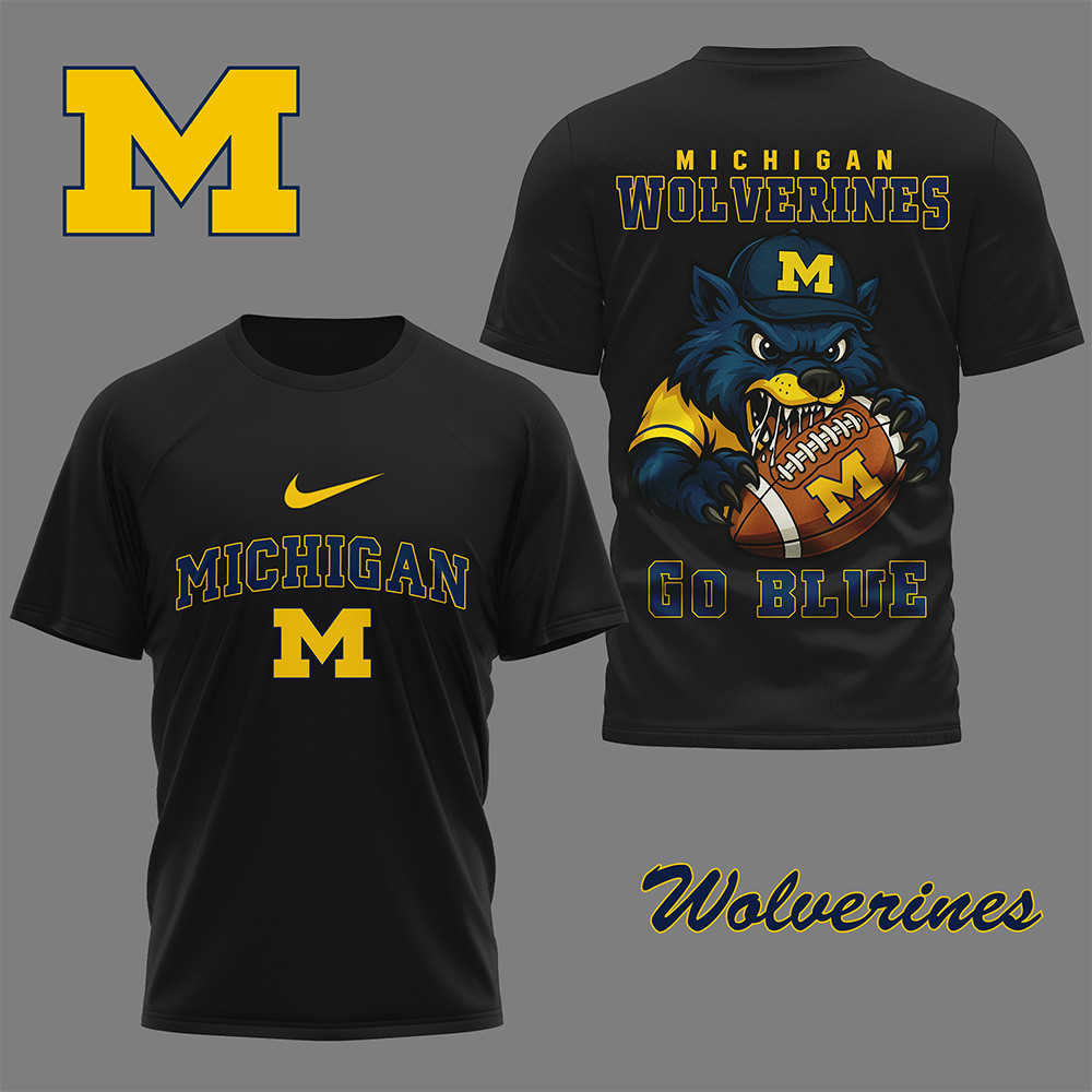 Michigan Wolverines Premium NCAA Nation Gear 3D Shirt TTH240599