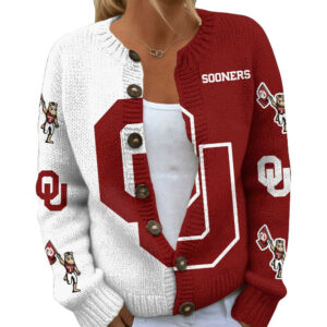 Indiana Hoosiers Premium NCAA Cozy Split Knit Cardigan x Game Day Edition TTH240503