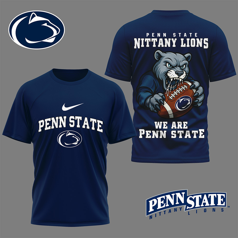 Penn State Nittany Lions Premium NCAA Nation Gear 3D Shirt TTH240599 - Image 2