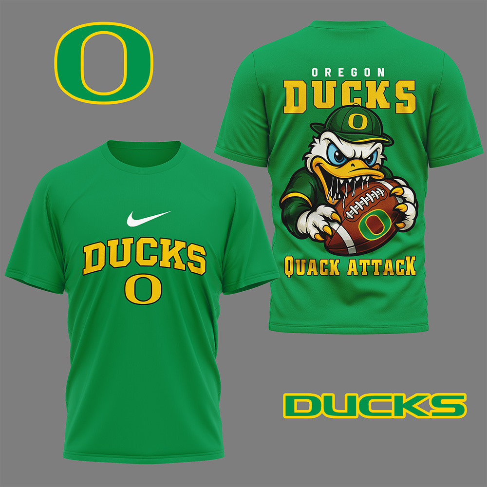 Oregon Ducks Premium NCAA Nation Gear 3D Shirt TTH240599 - Image 2