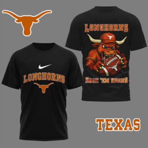 Texas Longhorns Premium NCAA Nation Gear 3D Shirt TTH240599