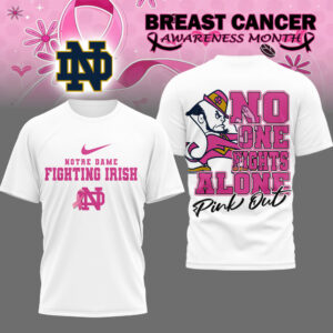 Notre Dame Fighting Irish Premium NCAA Breast Cancer October T-Shirt TTH240507