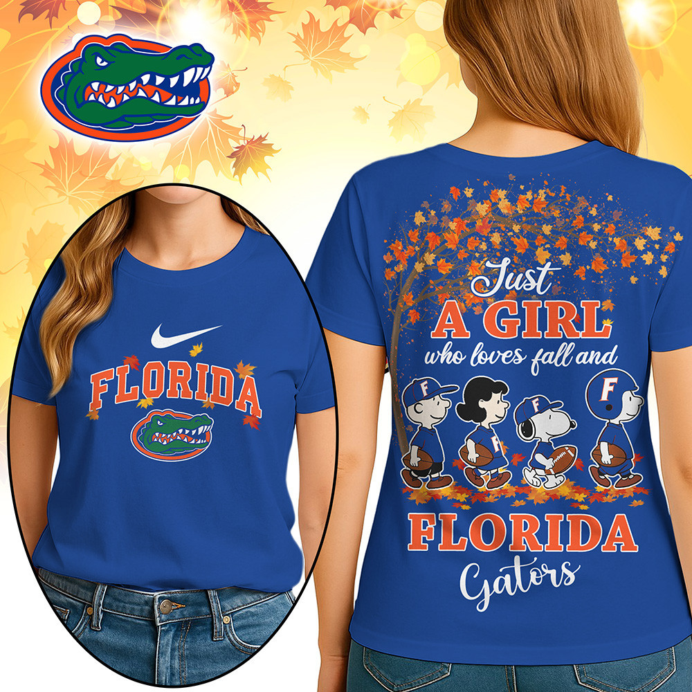 Florida Gators Premium NCAA Fall Season Women’s 3D Shirt TTH240512 - Image 3