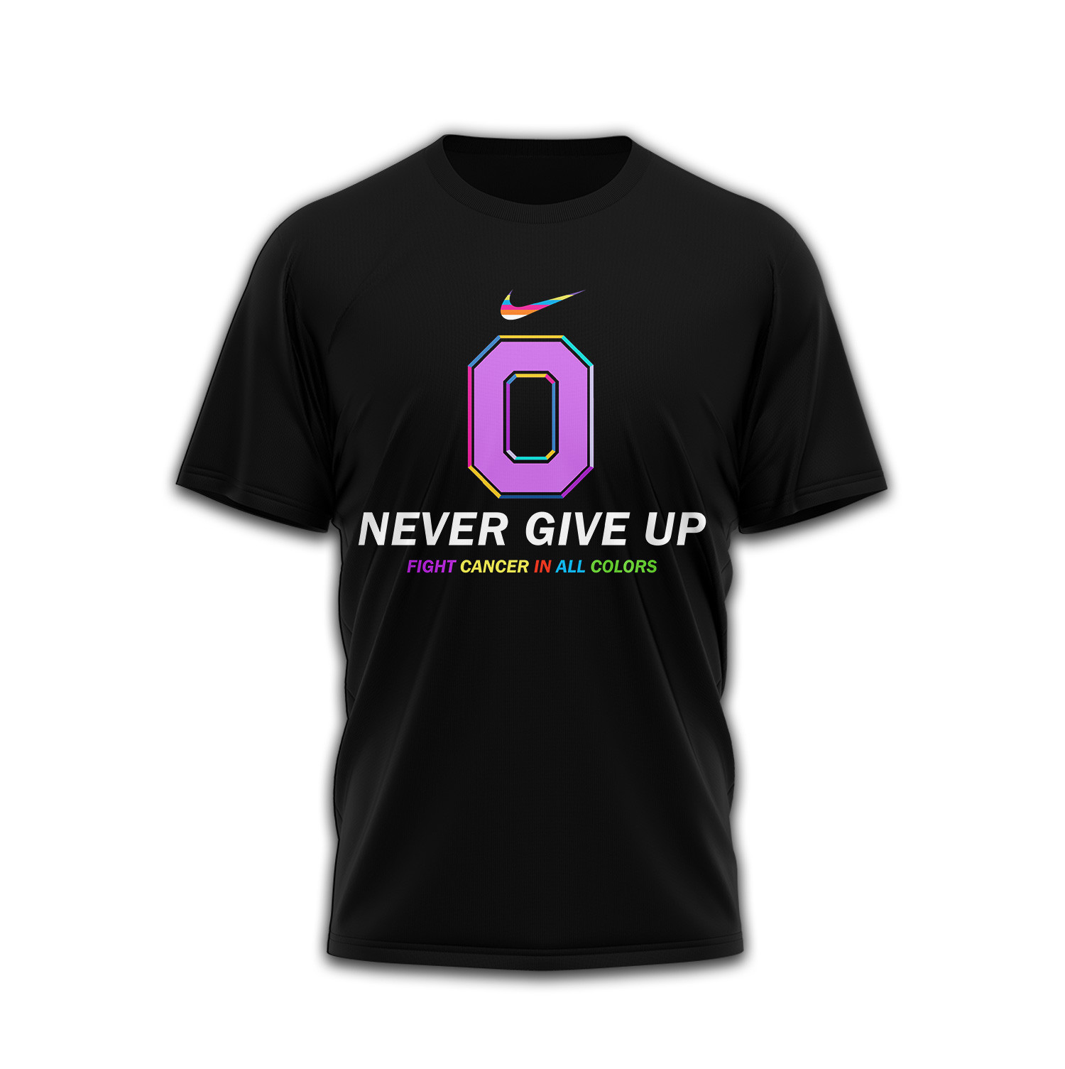 Ohio State Buckeyes Premium Ncaa Fight Cancer In All Colors 3D Shirt TTH240511 - Image 2