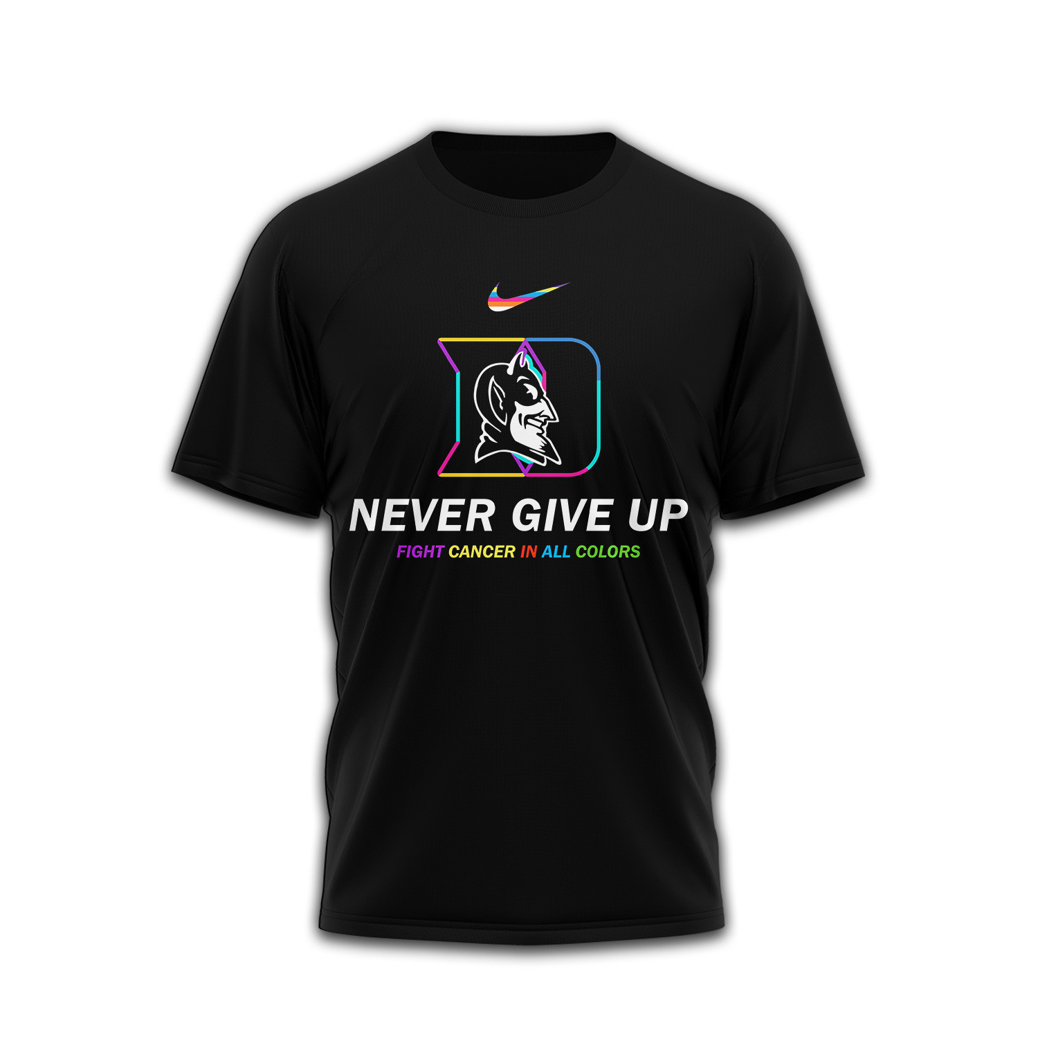 Duke Blue Devils Premium Ncaa Fight Cancer In All Colors 3D Shirt TTH240511 - Image 2