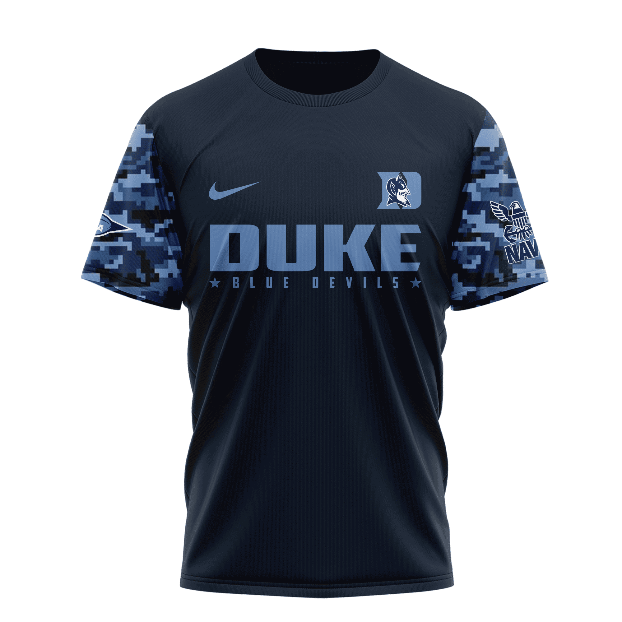 Duke Blue Devils Premium NCAA Navy 250 Years 3D Shirt TTH240516 - Image 2