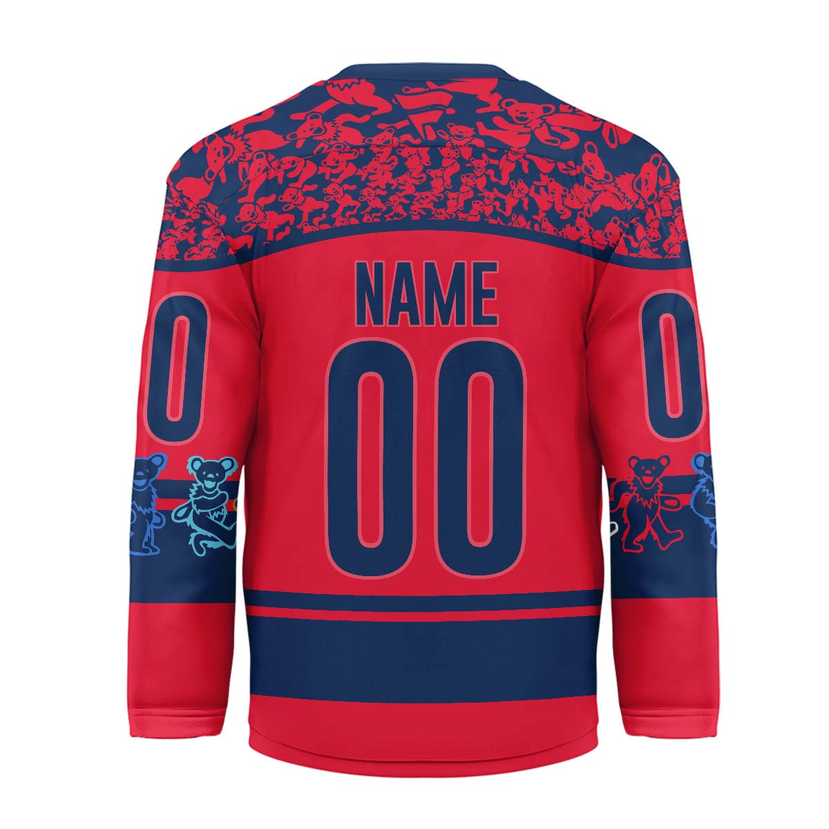 Washington Capitals Premium NHL X Grateful Dead Hockey Jersey TTH240525 - Image 2