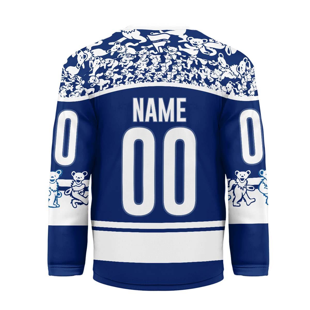 Toronto Maple Leafs Premium NHL X Grateful Dead Hockey Jersey TTH240525 - Image 2