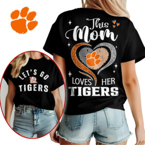 Clemson Tigers Premium NCAA Mom Love Women’s Shirt TTH240517