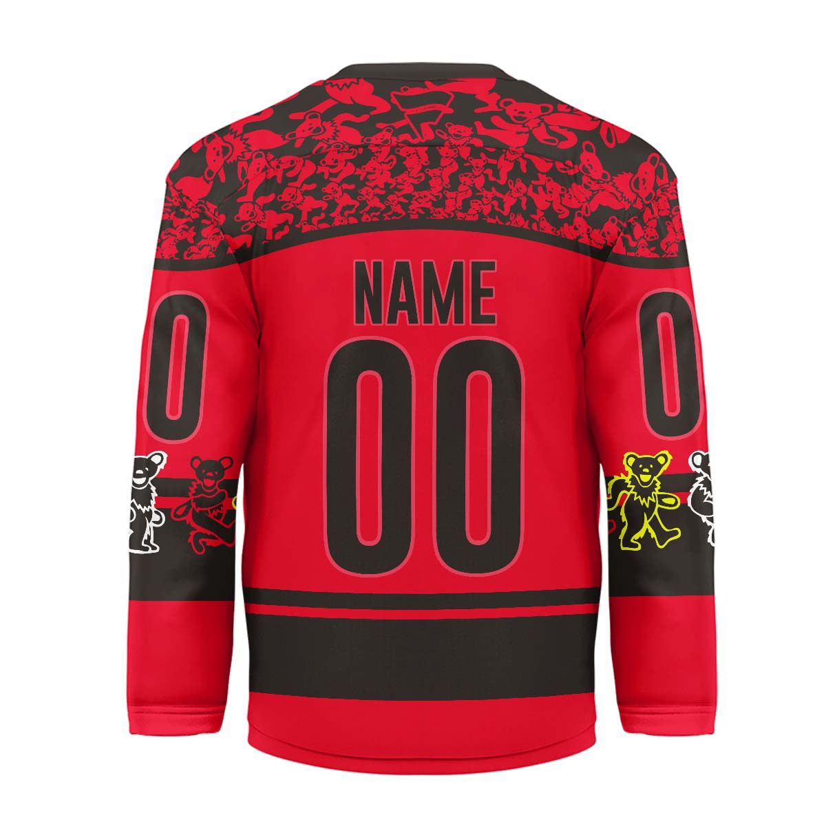 New Jersey Devils Premium NHL X Grateful Dead Hockey Jersey TTH240525 - Image 2