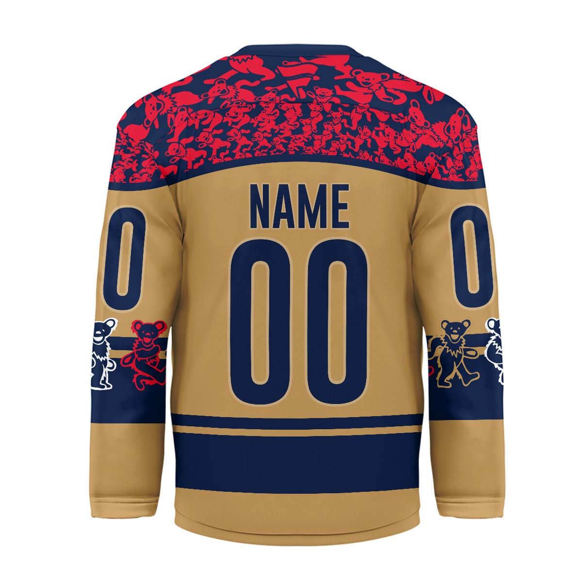 Florida Panthers Premium NHL X Grateful Dead Hockey Jersey TTH240525 - Image 2