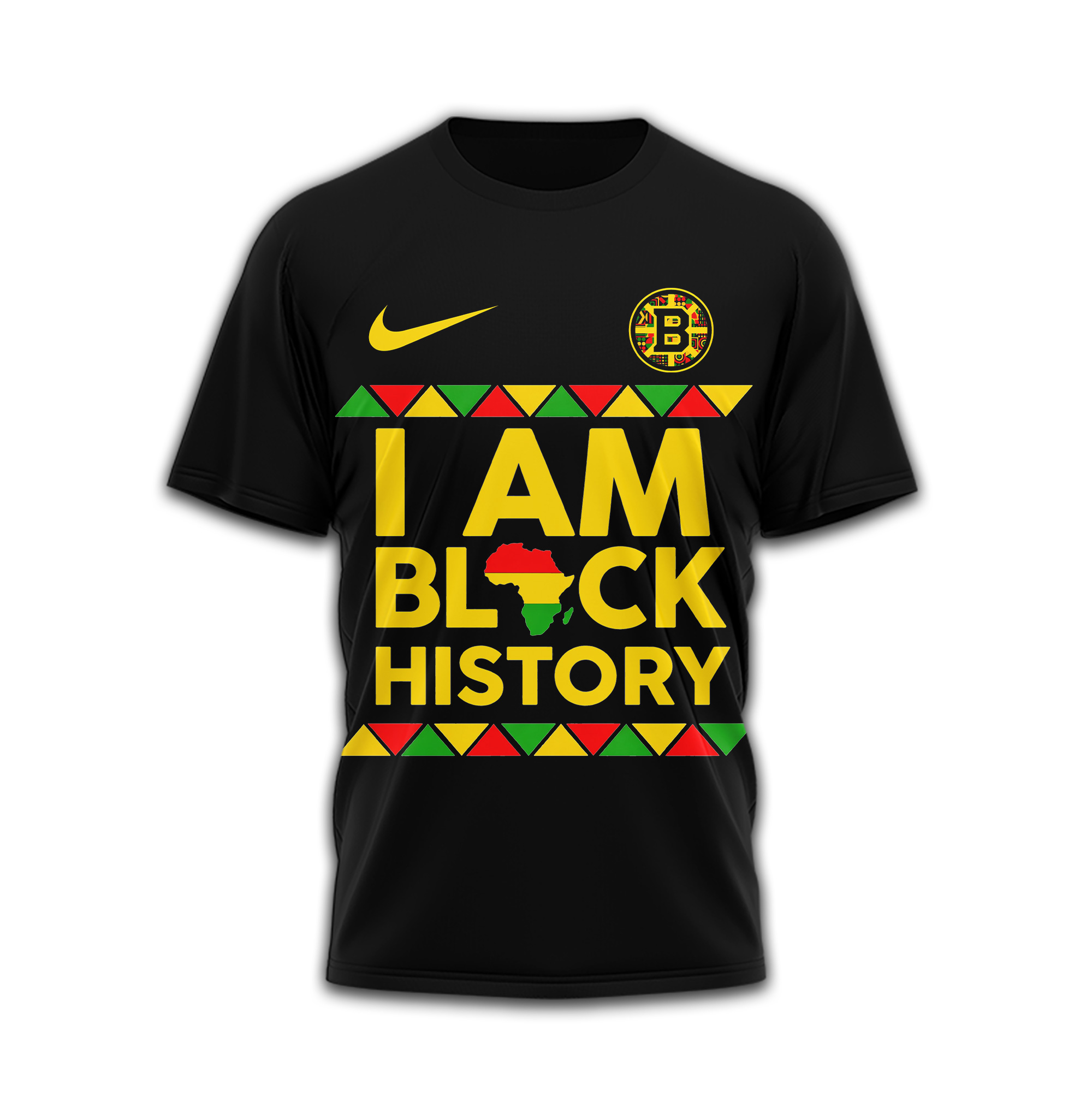 Boston Bruins Premium NHL Black History 3D Shirt TTH240524 - Image 2