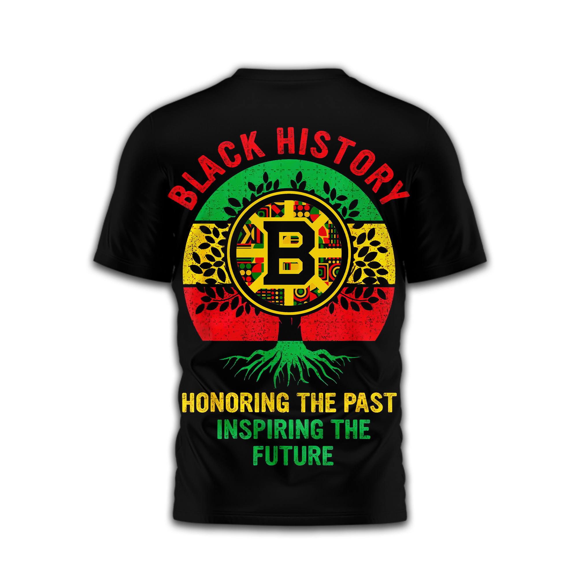 Boston Bruins Premium NHL Black History 3D Shirt TTH240524 - Image 3