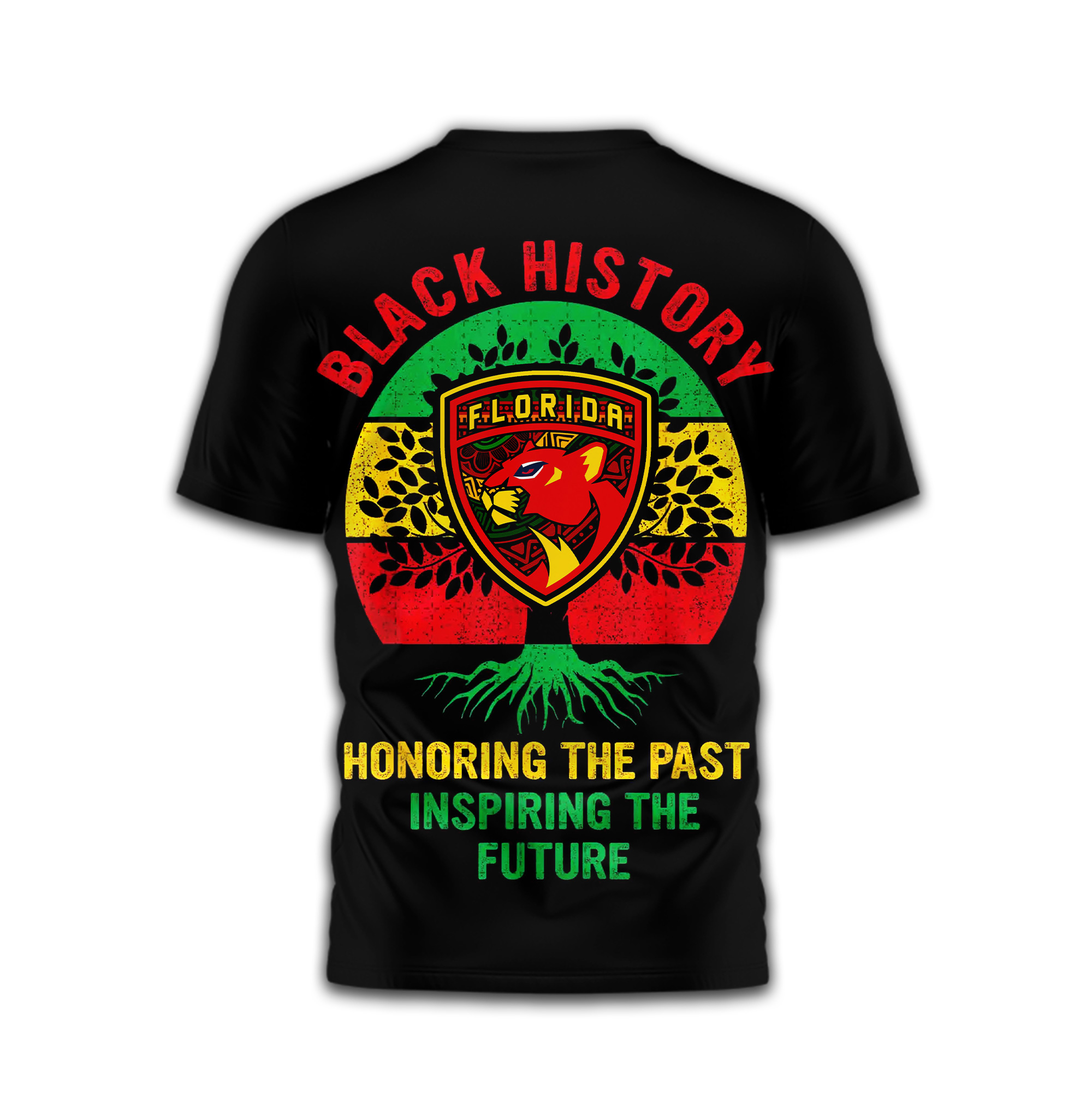Florida Panthers Premium NHL Black History 3D Shirt TTH240524 - Image 3