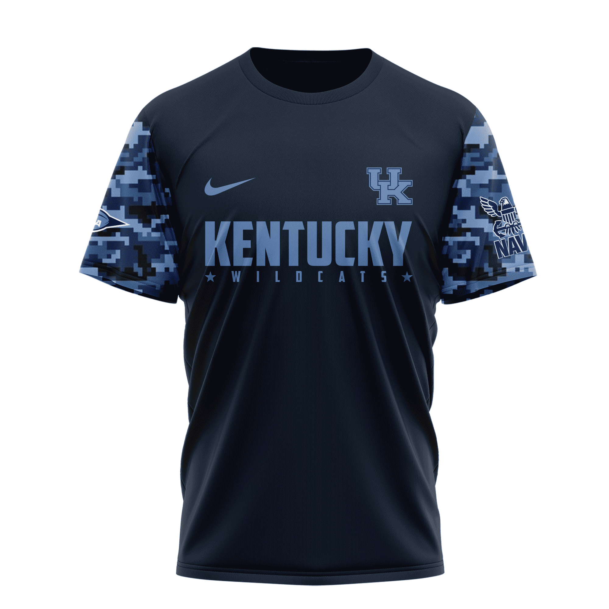 Kentucky Wildcats Premium NCAA Navy 250 Years 3D Shirt TTH240516 - Image 2