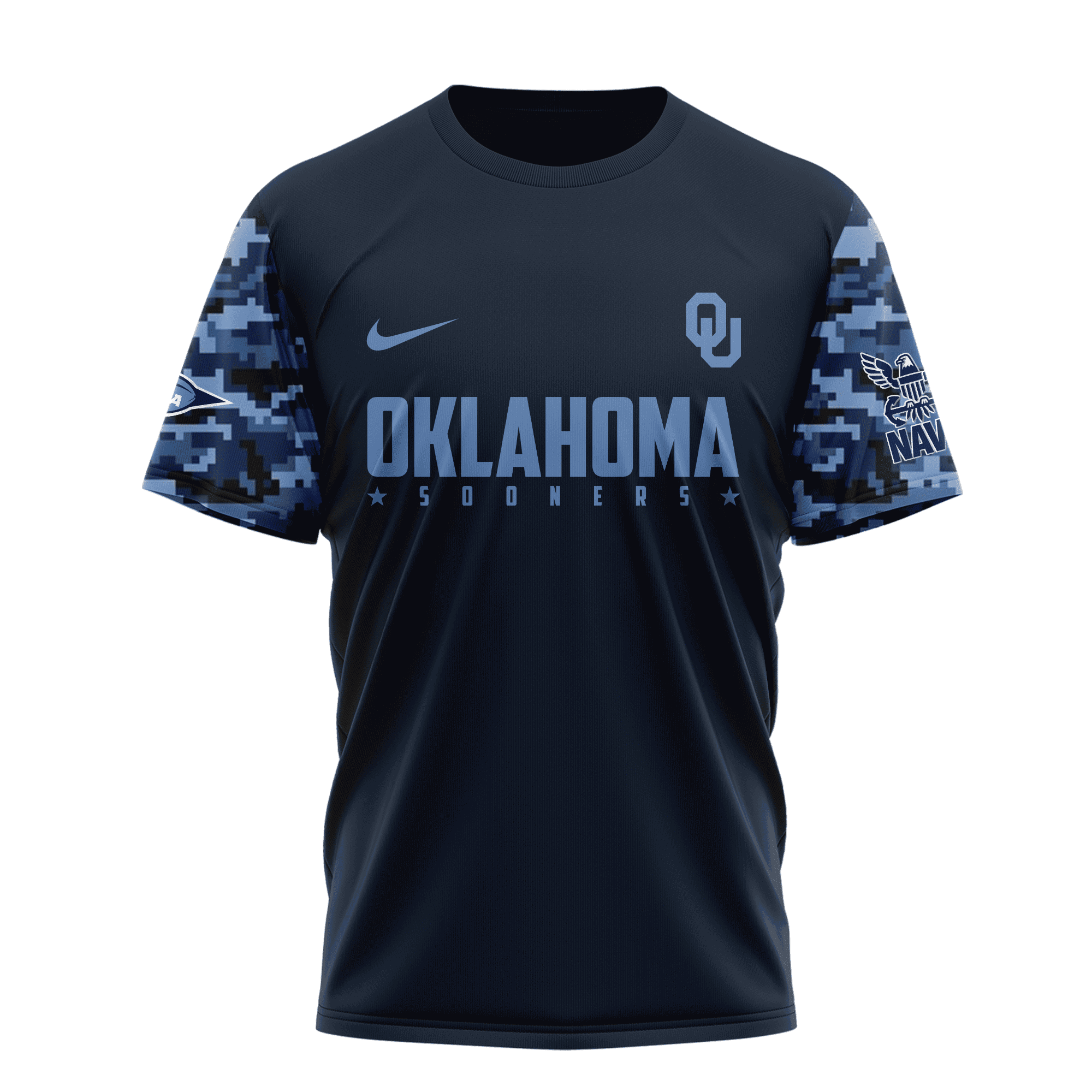 Oklahoma Sooners Premium NCAA Navy 250 Years 3D Shirt TTH240516 - Image 2