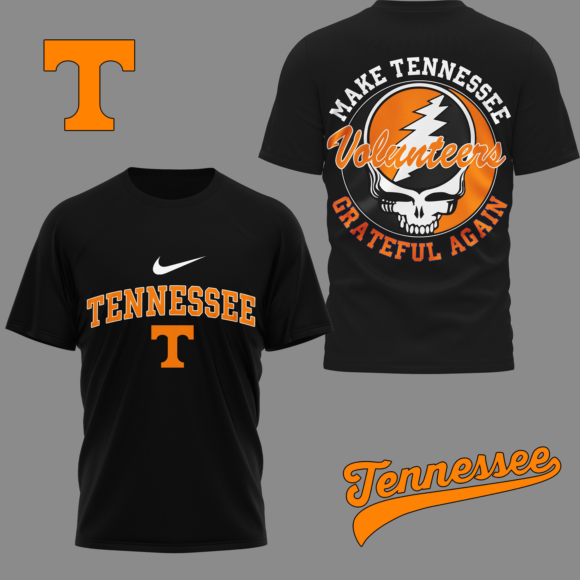 Tennessee Volunteers Premium NCAA Grateful Game Day 3D Shirt TTH240515