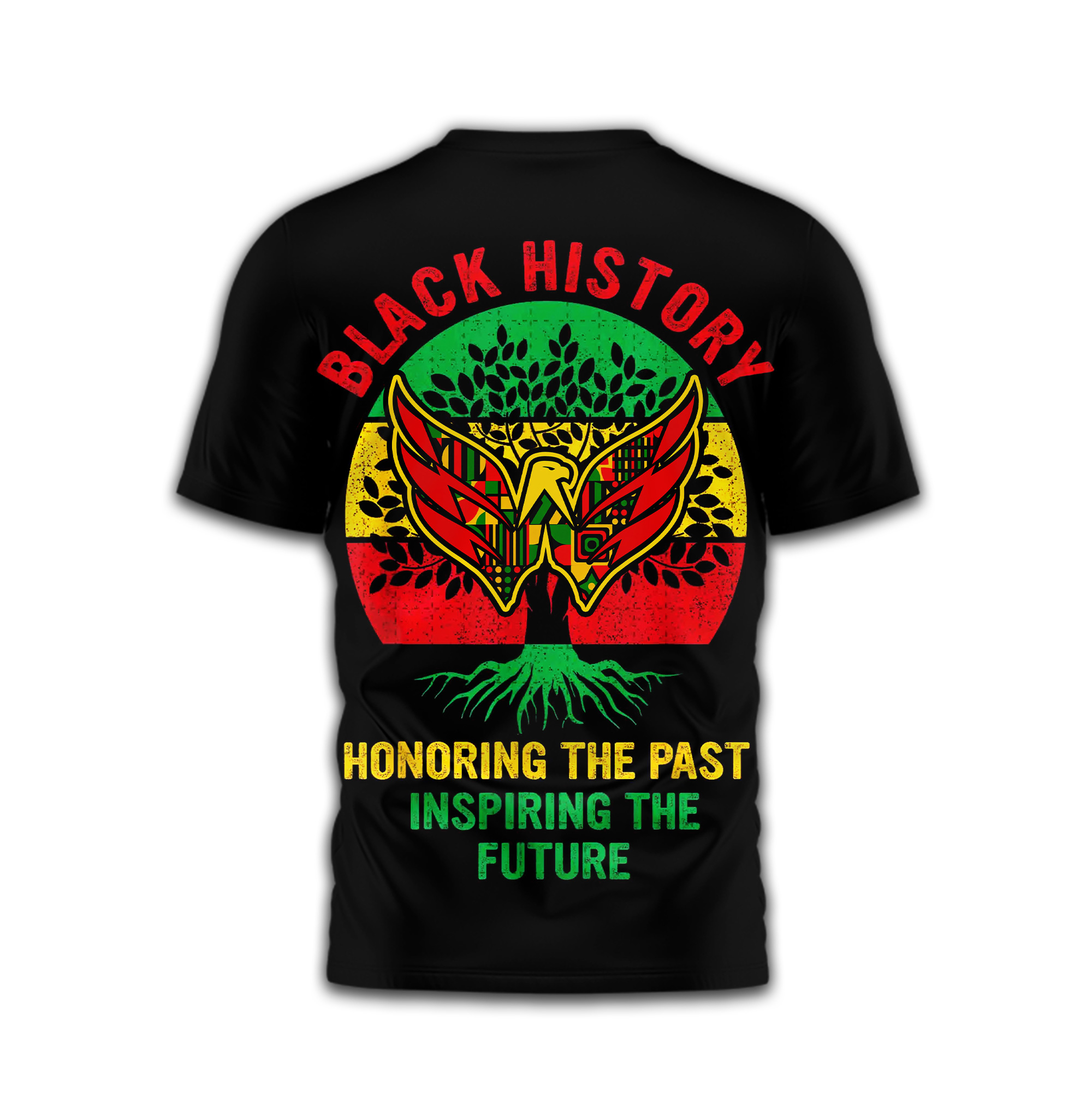 Washington Capitals Premium NHL Black History 3D Shirt TTH240524 - Image 3