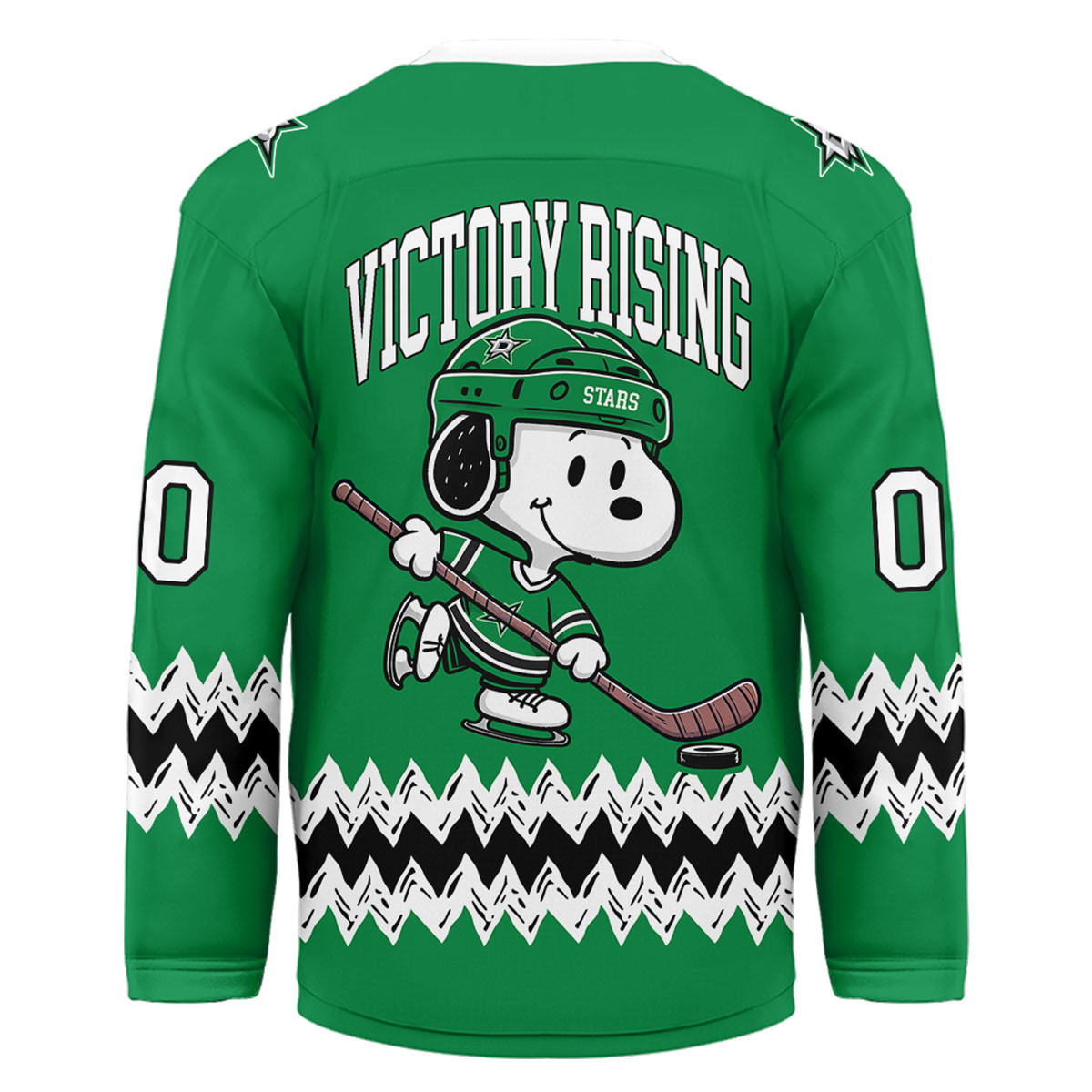 Dallas Stars Premium NHL Snoopy Personalized Hockey Jersey TTH240535 - Image 2