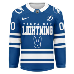 Tampa Bay Lightning Premium NHL Bad Bunny Hockey Jersey TTH240537