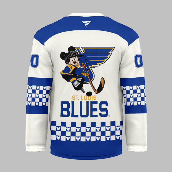 St. Louis Blues Premium NHL Disney Game Day Hockey Jersey TTH240540 - Image 2