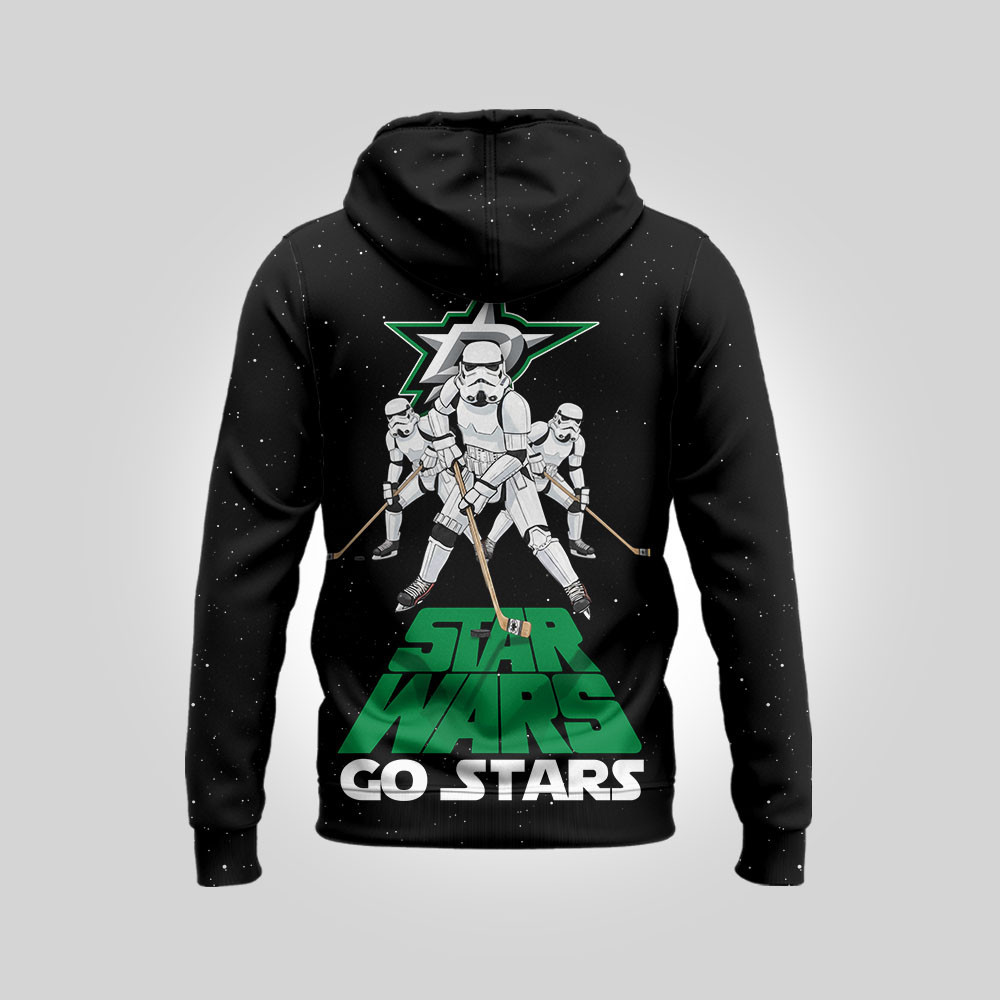 Dallas Stars Premium NHL Star Wars Imperial Trooper 3D Hoodie TTH240536 - Image 2
