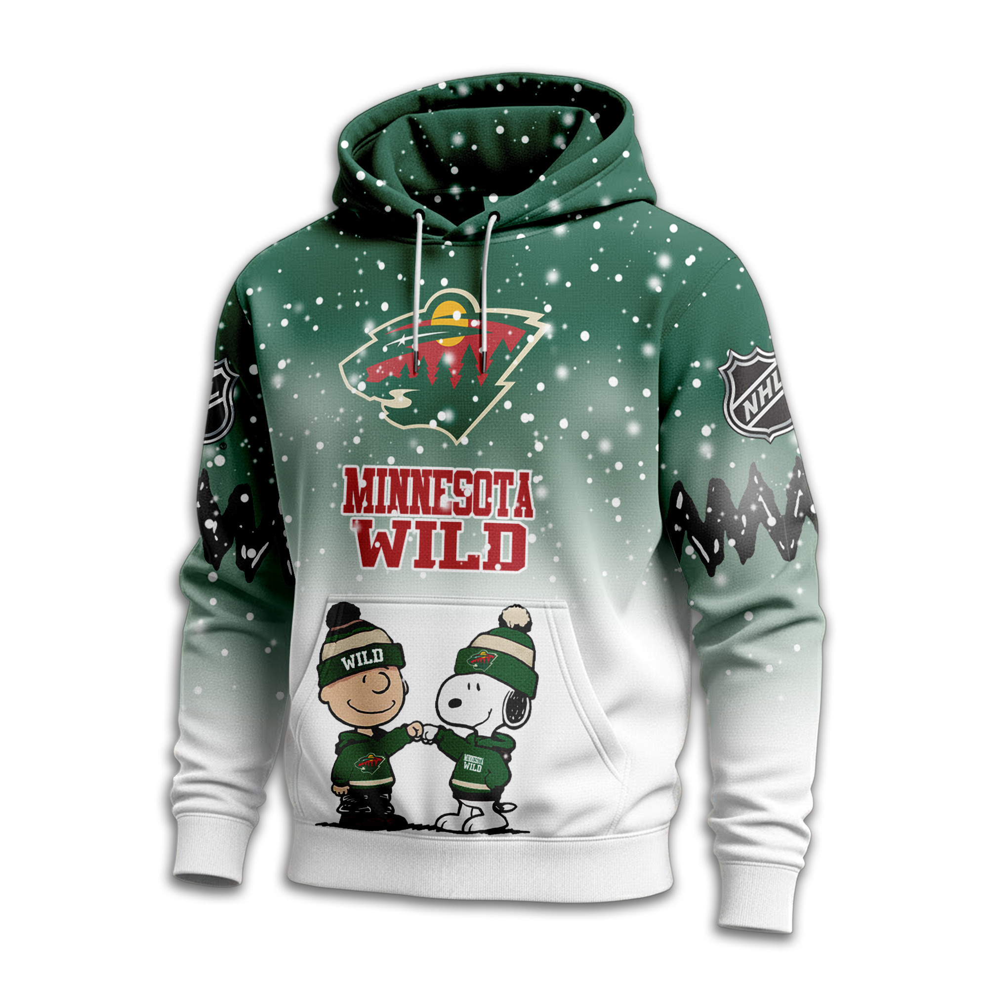 Minnesota Wild Premium NHL Peanuts Hoodie TTH240542
