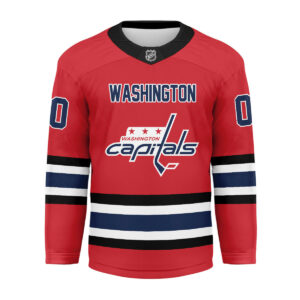 Washington Capitals Premium NHL Scooby Doo Personalized Hockey Jersey TTH240534