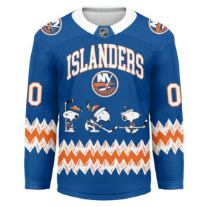 New York Islanders Premium NHL Snoopy Personalized Hockey Jersey TTH240535
