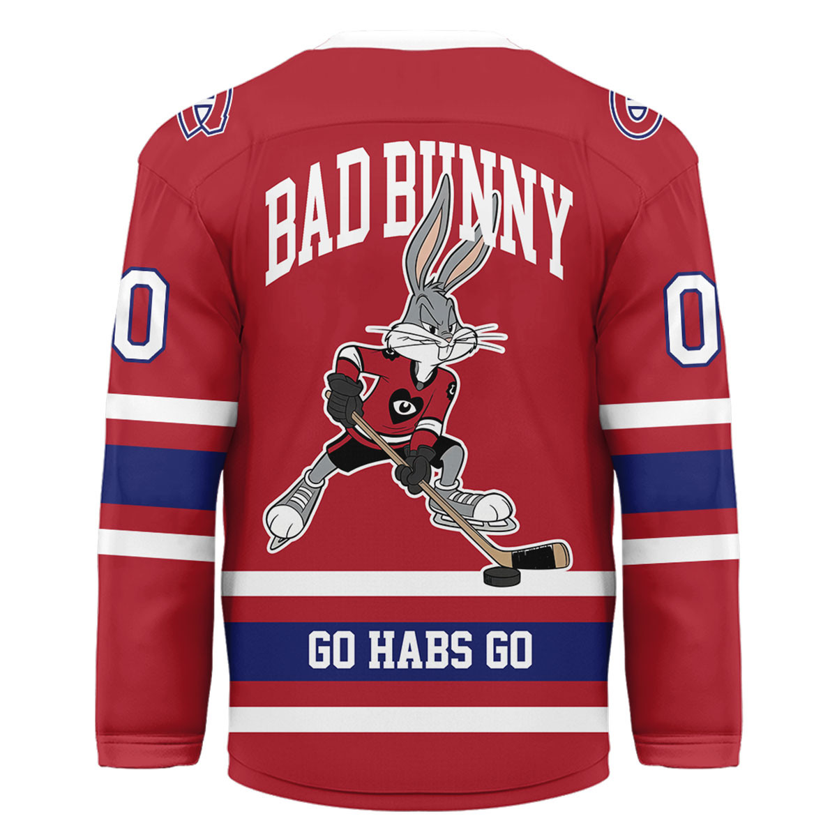 Montreal Canadiens Premium NHL Bad Bunny Hockey Jersey TTH240537 - Image 2