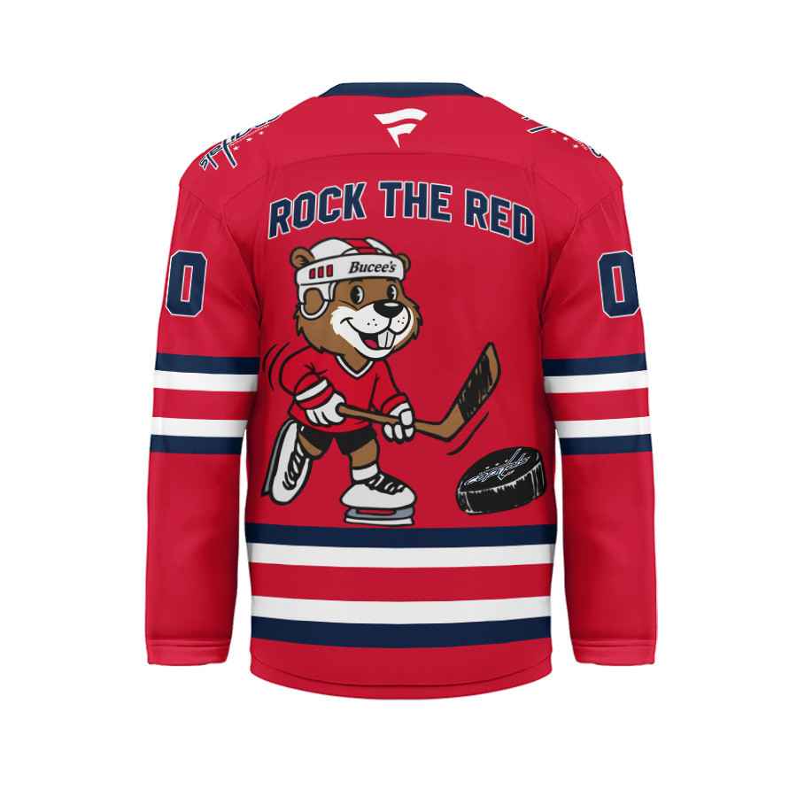 Washington Capitals Premium NHL Bucees Personalized Hockey Jersey TTH240545 - Image 2