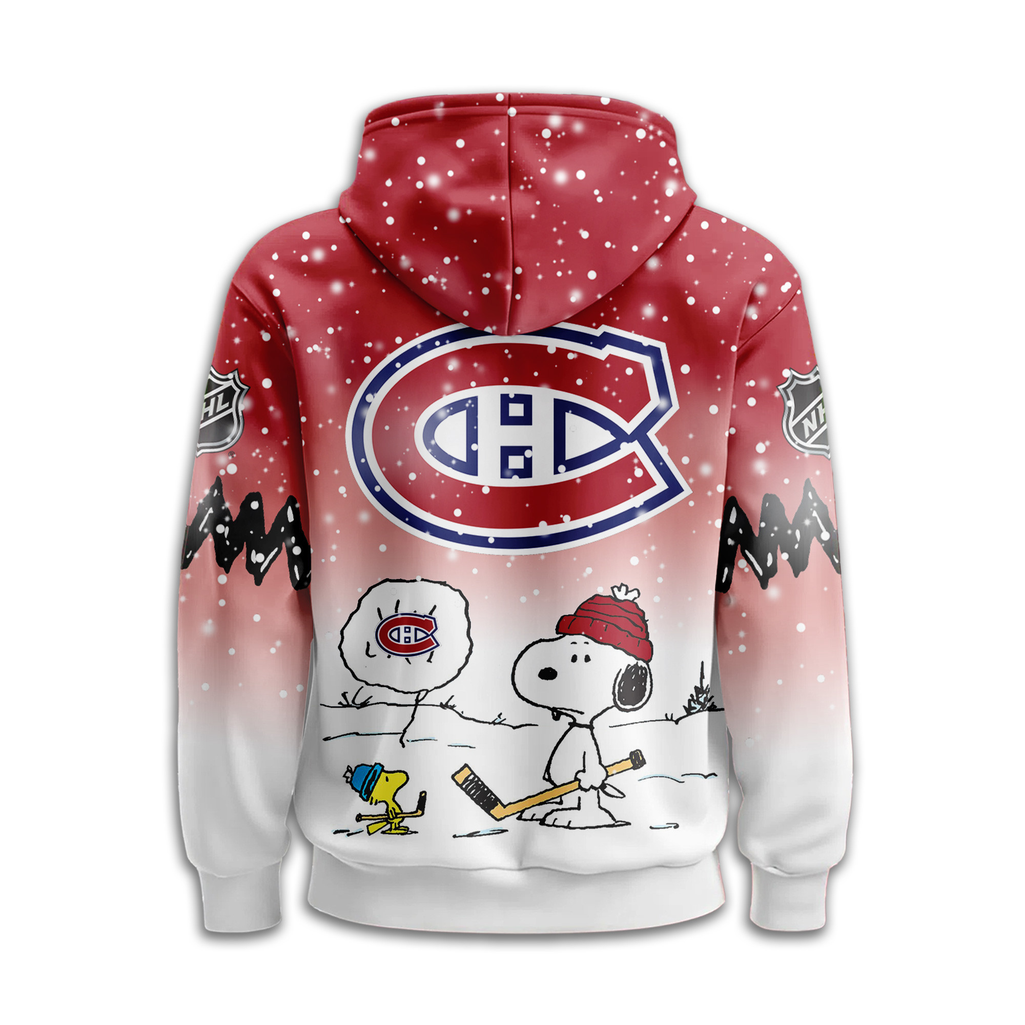 Montreal Canadiens Premium NHL Peanuts Hoodie TTH240542 - Image 2